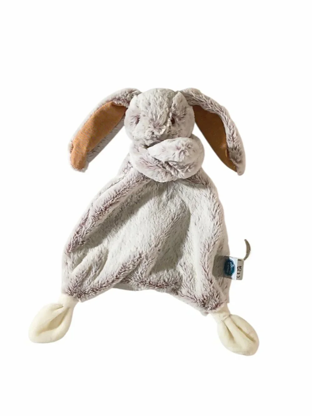 Mary Meyer Bunny Rabbit Brown Frosted Lovey Security Blanket 13